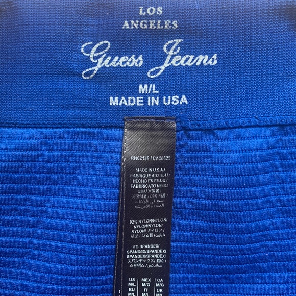 Guess bandage mini skirt (Royal blue) - Picture 2 of 3